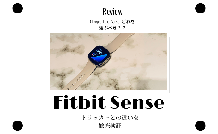 Fitbit Senseレビュー 結局どこまでの機能があると便利 トラッカーユーザーがsenseをレンタルしてレビュー 比較 ミニマリストのゆるい暮らし